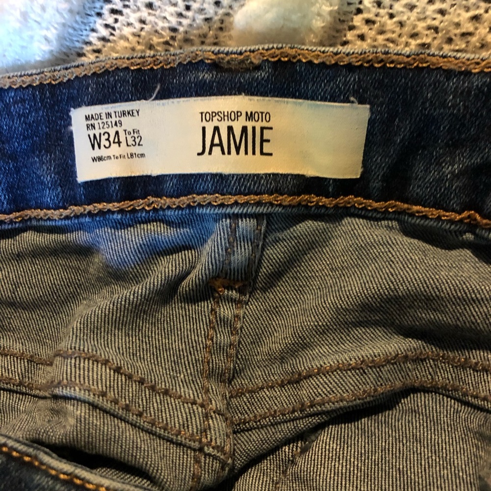 Topshop Moto Jamie Jeans